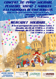 cartell concert solidari parroquia 19.12.2014