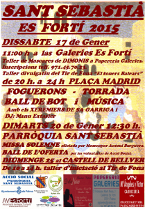 CARTELL SANT SEBASTIÀ 2015