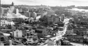 La fotografia és de l´any 1951, amb el color original de la foto es nota més la seva antiguitat.